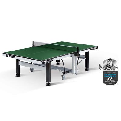 Cornilleau ITTF Competition 740 25mm Rollaway Indoor Table Tennis Table - Green